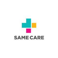 Same Care Logo Vector Simple Icon