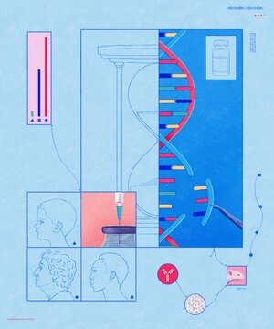Genetic research and urgent development of vaccines