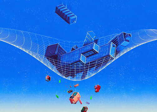 Large businesses caught by safety net and small businesses falling through