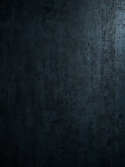 Obraz premium Empty dark blue cement wall texture background.