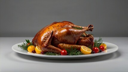 roasted chicken with vegetables