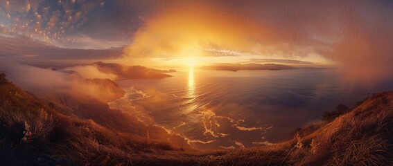 Golden Hour Ocean View