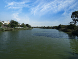 Lake Pustnicu at Pasarea Monastery, Romania