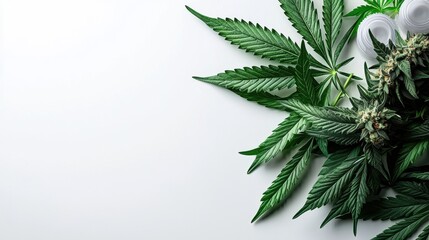 Cannabis plant varieties indoor garden botanical photography natural light close-up herbal benefits