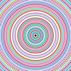 concentric circles with very bright vivid colors ideal as a cheerful and lively background