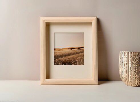 wooden photo frame