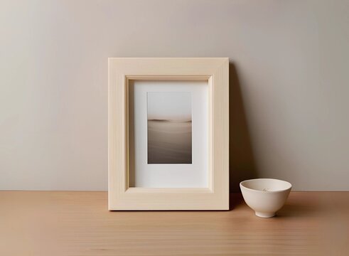wooden photo frame