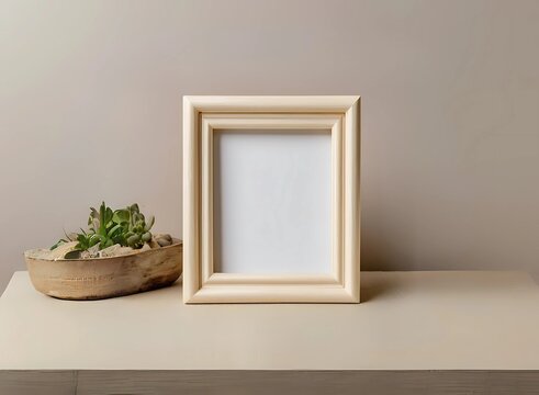 wooden photo frame