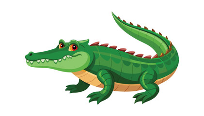 Crocodile Vector Illustration Featuring Detailed Artwork and Versatile Designs for Creative Projects