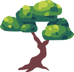 Tree Cartoon Illustration