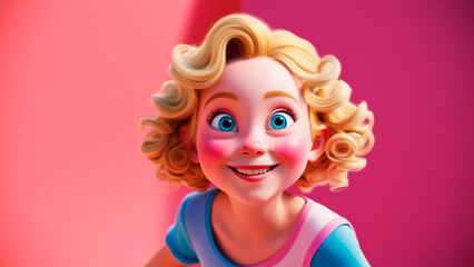 Fototapeta premium happy child