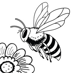 Obraz premium Be black Vector 