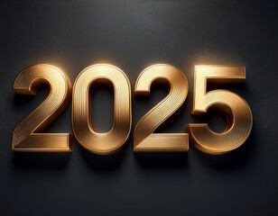 Inspiring 2025 Happy New Year Themed Background Concept
