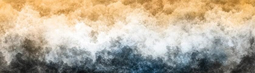 Obraz premium Abstract gradient of colors resembling clouds or smoke in a textured pattern.