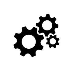 Gear icon. Setting symbol. Cogwheel Transparent background. gear PNG