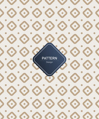 Dotted geometric seamless pattern. Endless texture. Pattern swatches