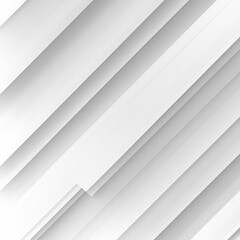 Obraz premium photostock of White abstract geometric background with soft light vertical oblique stripes with crossing and angles as pattern in simple monochrome modern style, vertical