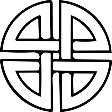 recommend clip art: Celtic knot line art