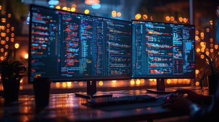 Team of IT professionals collaborating on a project