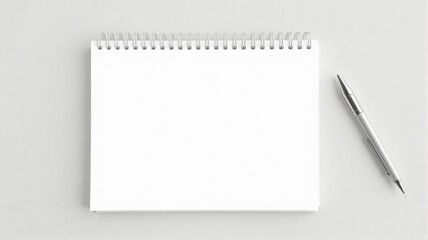notebook and pen