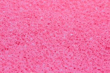 Texture, image of the sponge surface, red color.