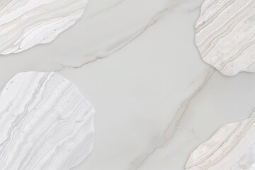 Obraz premium Immaculate White Marble Finish with Dreamy Soft White Watercolor Background and Textured Elements