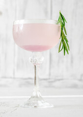 Purple Sunset Cocktail