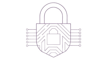 Cybersecurity and Data Protection Icons
