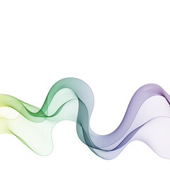 Colored wave pattern. Vector modern wave. Decor element. Background decoration. Layout for advertising. Presentation template. Eps 10