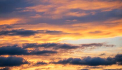 Fototapeta premium Artistic depiction of the evening sky
