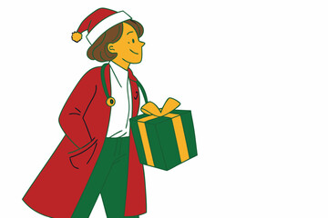 Create a Christmas North Pole Nanny  Festive Character Design Tutorial