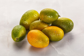 Natural organic sweet and sour Kumquat