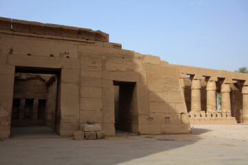 Boat shrines of Seti II in Karnak temple near Luxor, Egypt