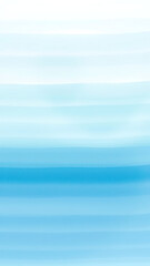 Obraz premium Watercolor stripes in shades of aquamarine and blue , subtle gradients, underwater world
