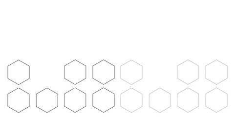 White hexagon 3D background texture. modern abstract polygonal pattern. 3d rendering illustration. Futuristic abstract banner. white and black lines 3d Hexagonal. honeycomb white Background.
