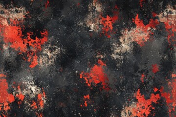 Mysterious grunge design for sinister poster development with creepy motifs