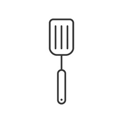 Line Drawing Of A Kitchen Spatula
