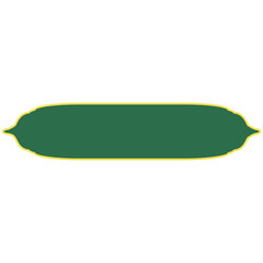 Luxury green golden arch islamic ornamental text box. Set of decorative luxury golden arabic islamic banner title frame transparent background gold text box. Arabic banner. Islamic Banner.