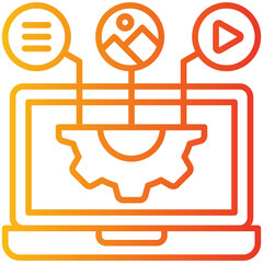 Content Management System Icon