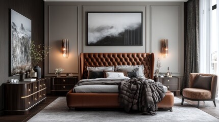Luxurious Master Bedroom Interior Design: Sophisticated Elegance and Comfort