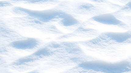Obraz premium Snow texture background top view