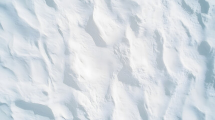 Snow texture background top view