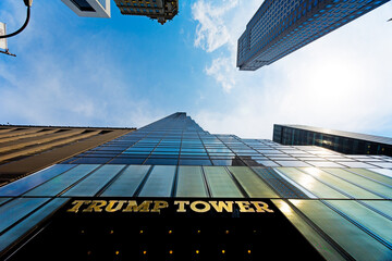 Trump Tower Skyscraper Perspective 