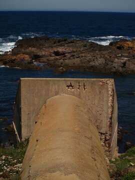 old fort in the sea