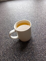 Cup of kamille tea 