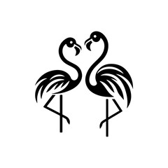 flaming's vector icon white background. 