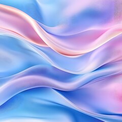 Naklejka premium A pink and blue wave with a purple background, Generative Ai 