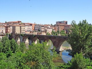 Obraz premium Ville d'Albi dans le Tarn 