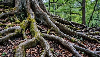 Fototapeta premium “Ancient Tree Root