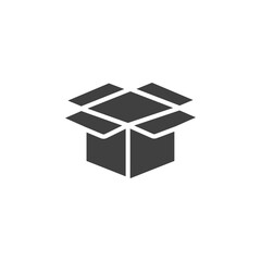 Packaging box icon simple vector symbol